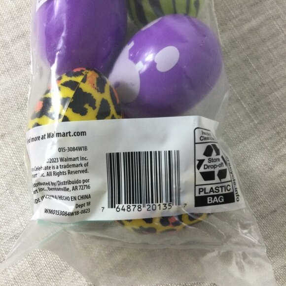 Lot of 2 Way to Celebrate Colorful Fillable Animal Easter Eggs 12 Count Each - Picture 7 of 7